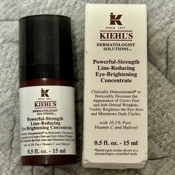 Kiehl’s Powerful-Strength Line-Reducing Eye-Brightening Concentrate